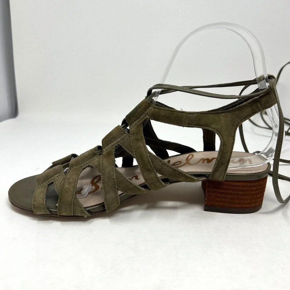 Sam Edelman Tan Strappy Sandals - Picture 8 of 12